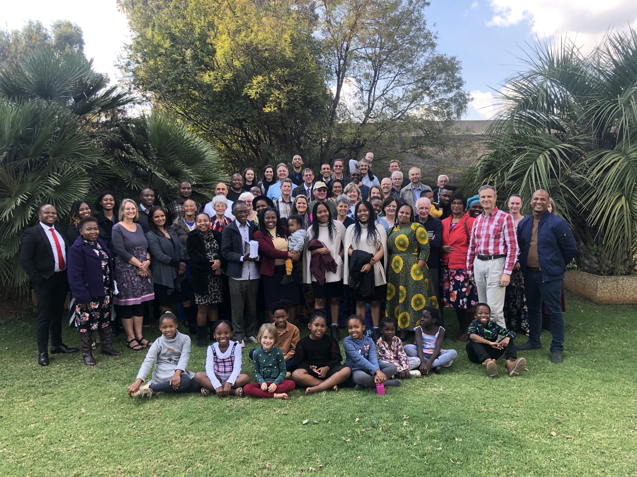 The PMA family together at camp meeting