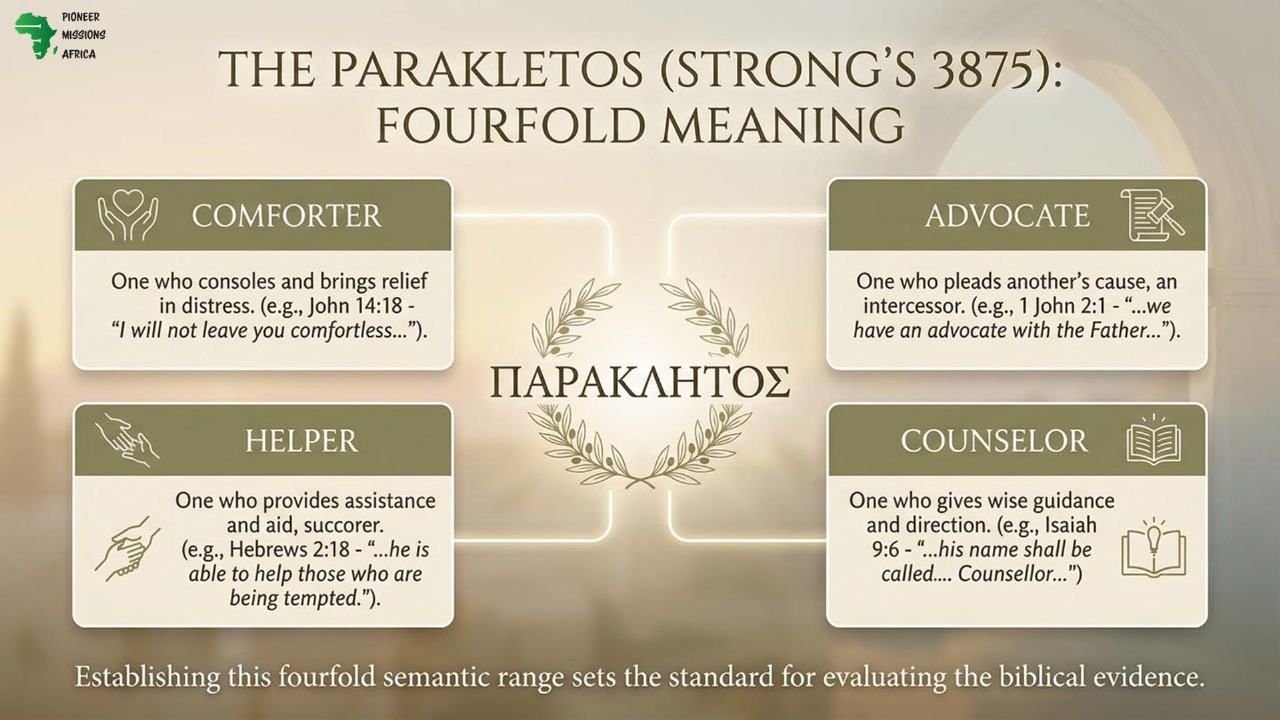 Jesus: is the Parakletos PMA 05