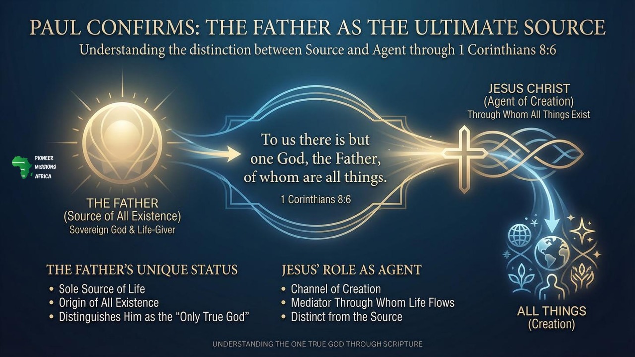 Paul Confirms: The Father as the Ultimate Source PMA 13