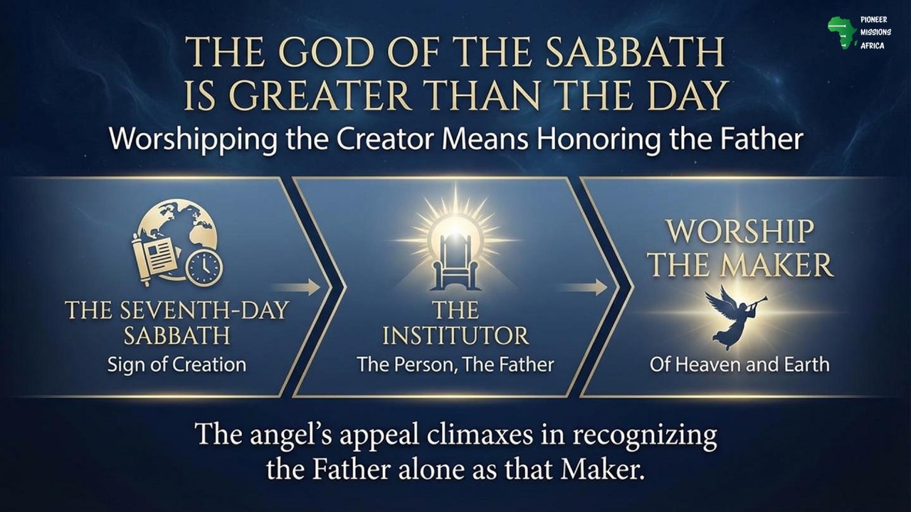 The God of the Sabbath is Greater Than the Day PMA 16