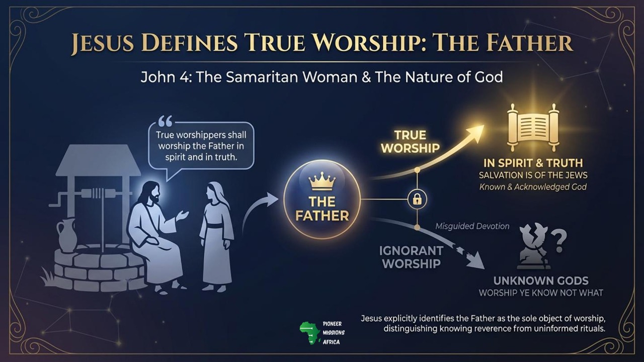 Jesus Defines True Worship: The Father PMA 17